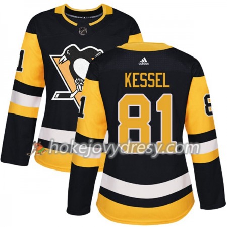 Dámské Hokejový Dres Pittsburgh Penguins Phil Kessel 81 Adidas 2017-2018 Černá Authentic